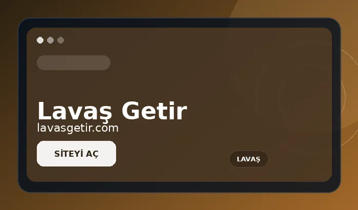 Lavaş Getir marka sitesi tanıtım görseli